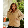 Кардиган жіночий Альпака з капюшоном oversize 48-56 М'ята