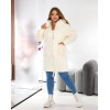 Кардиган жіночий Альпака oversize 48-56 Білий