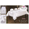 Ветрова скатертина з ранером Selin Derya Set 160×300 + 12 серветок