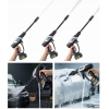Аккумуляторная мойка высокого давления Toolme TM280 PRO BRUSHLESS 450 Вт с алюминиевой помпой, 2 АКБ 21В, пеногенератор (Польша)