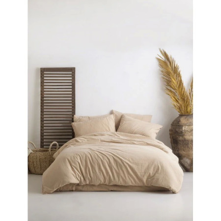 Постільна білизна євро Limasso Stonewashed Ranforse 200 х 220 см